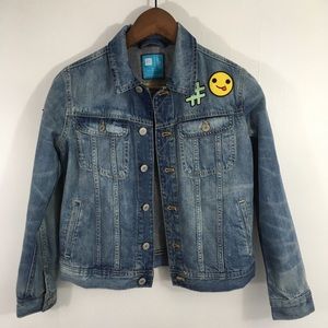 Gap Kids ED by Ellen Degeneres Denim Jacket Sz XL